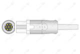 Siemens Compatible Temperature Adapter Cable - Female Mono Plug Connector 1ft