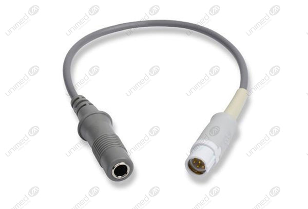 Siemens Compatible Temperature Adapter Cable Female Mono Plug Connector 1ft