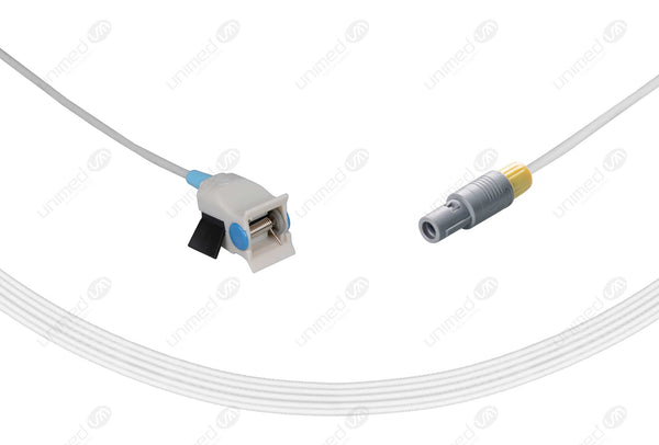 Trition Compatible Reusable SpO2 Sensors - 9-pin Lemo Connector