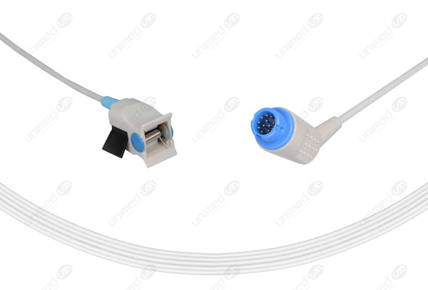 Newtech Compatible Reusable SpO2 Sensors - 12-pin Round Connector