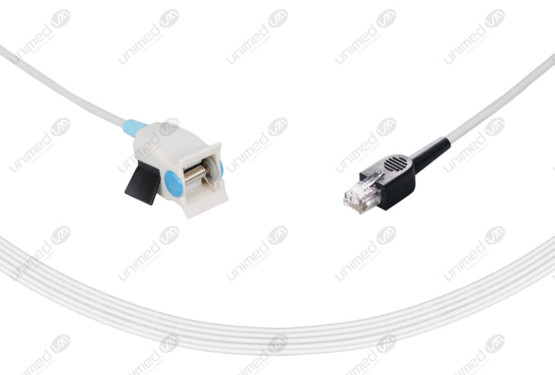 Palco Compatible Reusable SpO2 Sensor 10ft  - RJ12 6P6C Connector
