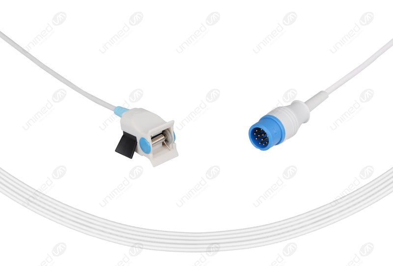 Comen-Nellcor Compatible Reusable SpO2 Sensors - Round 12-pin Connector