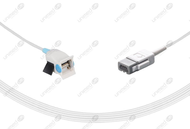 GE Ohmeda TruSat Compatible Reusable SpO2 Sensors 10ft  Pediatric Finger