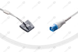 Solaris Compatible Reusable SpO2 Sensor 10ft  - Round 8-pin Connector
