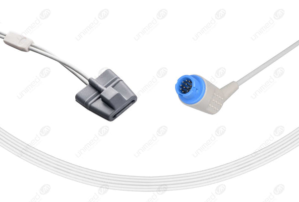 Newtech Compatible Reusable SpO2 Sensors - 12-pin Round Connector