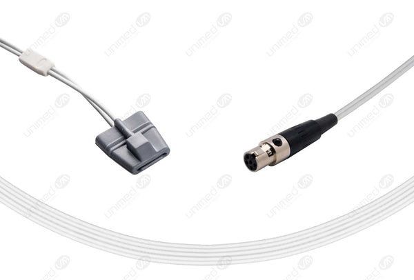 Generra Compatible Reusable SpO2 Sensors - 5-pin Round Connector