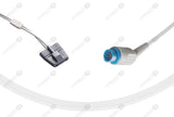 Mennen Compatible Reusable SpO2 Sensor 10ft  - Round 13-pin  Connector