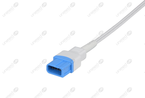 Spacelabs Compatible Reusable SpO2 Sensor 10ft  - Rectangle 10-pin Connector