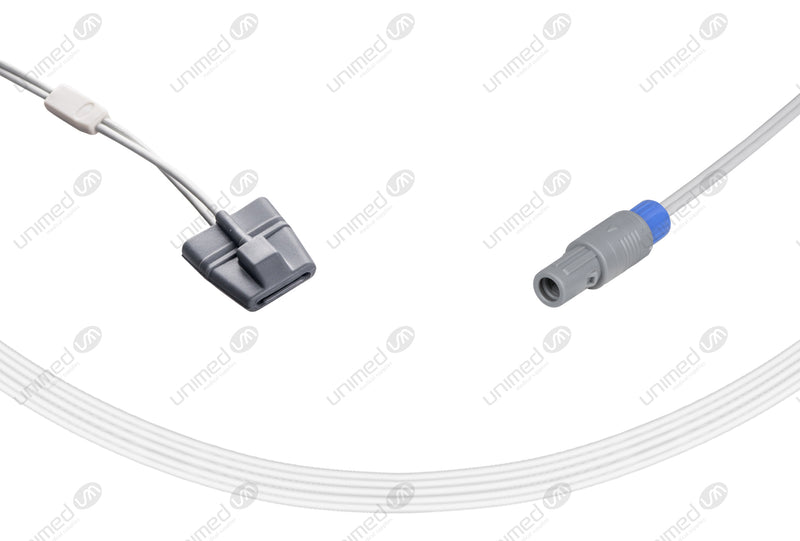 OMNI Compatible Reusable SpO2 Sensor 10ft  - 5-pin Lemo Connector