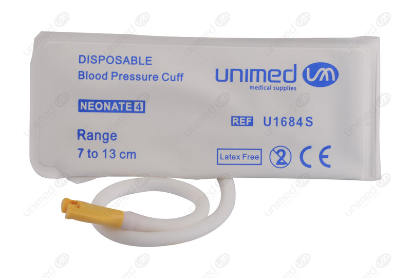 Disposable Neonate TPU NIBP Cuffs with BP55 Connector