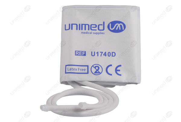 Disposable NIBP Cuff - Double Tube Adult 27.5-36.5cm