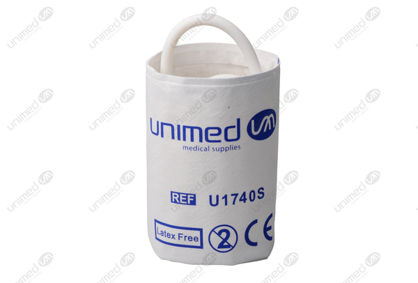Disposable NIBP Cuff with BP18 Connector - Single Tube Adult 27.5-36.5cm box of 5