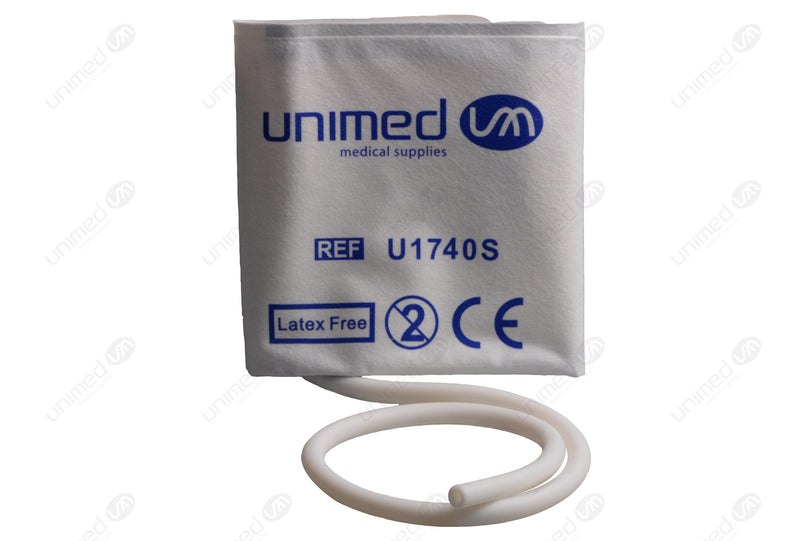 Single Tube Disposable NIBP Soft Fiber Cuff with BP03 Connector