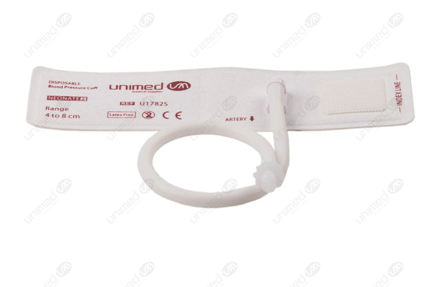 Disposable Neonate NIBP Soft Fiber Cuffs with BP12 Connector