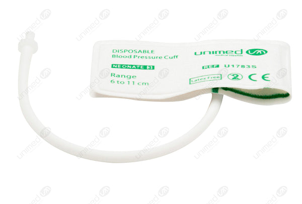 Philips - M1872A #4 Neonatal NIBP Disposable Cuff Single-Patient Neonatal 4  Disposable Cuff, NIBP