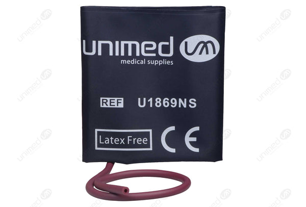 Reusable NIBP Bladderless Cuff without Connector - Single Tube Large Adult 35.5-46cm