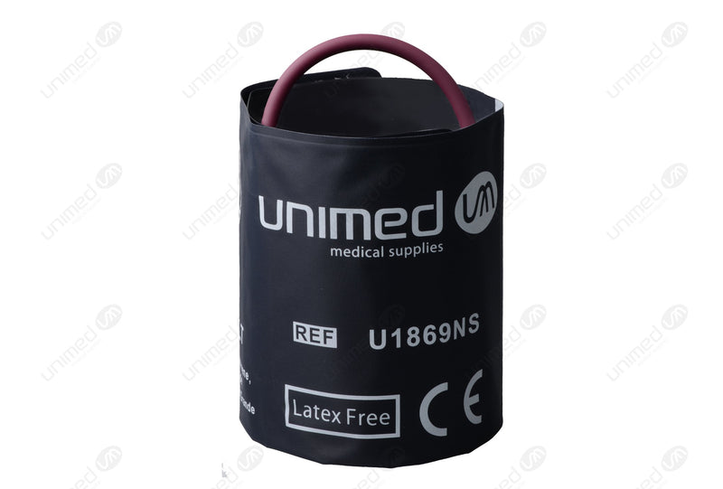 Reusable NIBP Bladderless Cuff with BP18 Connector - Single Tube Large Adult 35.5-46cm