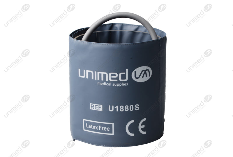 Reusable NIBP Cuffs With Inflation Bag & BP58 Connector - Single Tube Adult 25-35cm