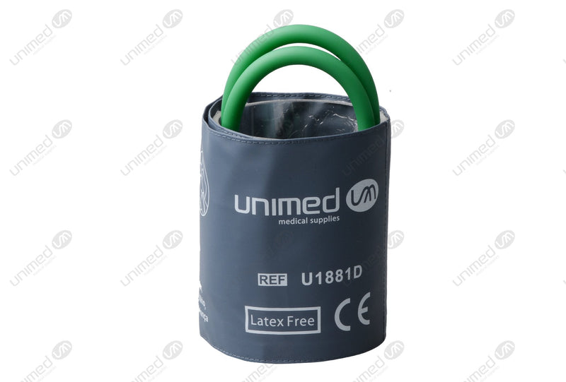 Reusable NIBP Cuffs With Inflation Bag & BP17+BP18 Connector - Double Tube Pediatric 18-26cm