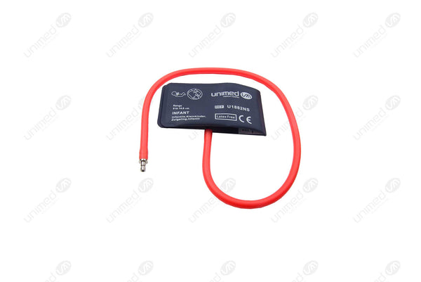 Reusable NIBP Bladderless Cuff with BP12 Connector - Single Tube Infant 9-14.8cm