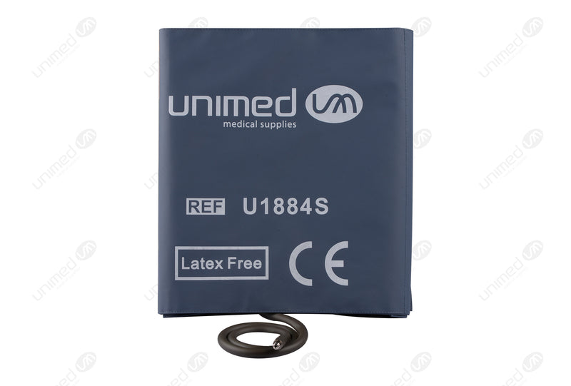 Reusable NIBP Cuffs With Inflation Bag & BP12 Connector - Single Tube Thigh 46-66cm