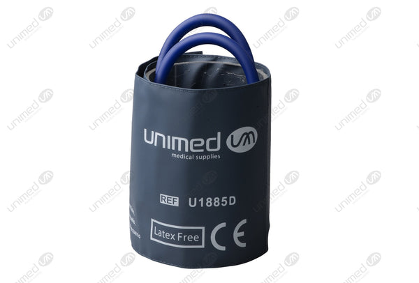 Reusable NIBP Cuffs With Inflation Bag & BP58+BP58 Connector - Double Tube Small Adult 20-28cm
