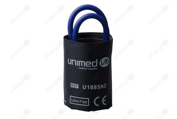 Reusable NIBP Bladderless Cuff with BP48 Connector - Double Tube Small Adult 20.5-28.5cm