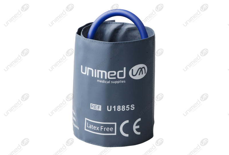 Reusable NIBP Cuffs With Inflation Bag & BP12 Connector - Single Tube Small Adult 20-28cm