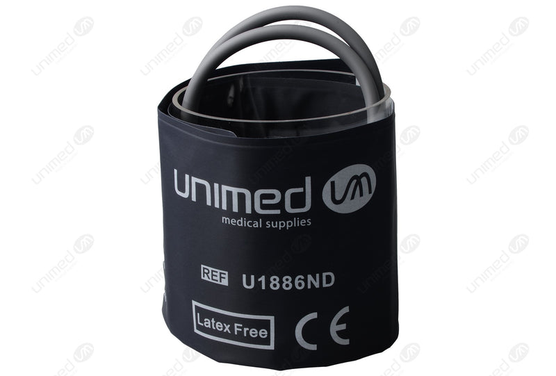 Reusable NIBP Bladderless Cuff with BP08 Connector - Adult Long 27.5-36.5cm