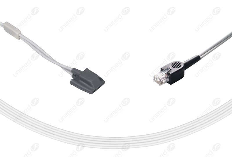 Palco Compatible Reusable SpO2 Sensor 10ft  - RJ12 6P6C Connector