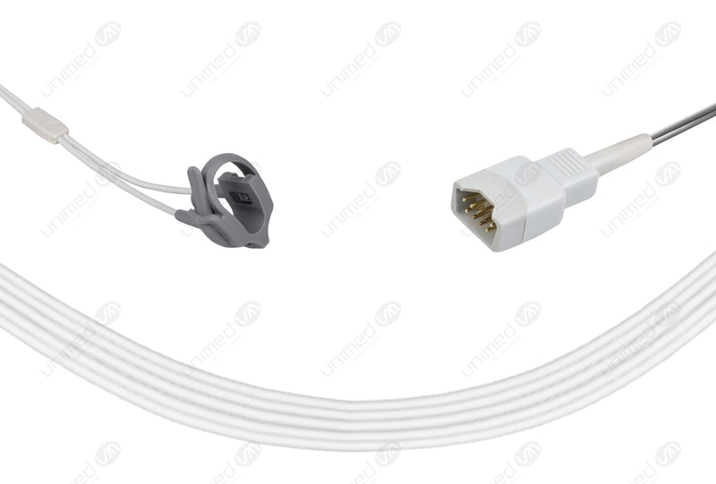 Dolphin Compatible Reusable SpO2 Sensor 3.6ft