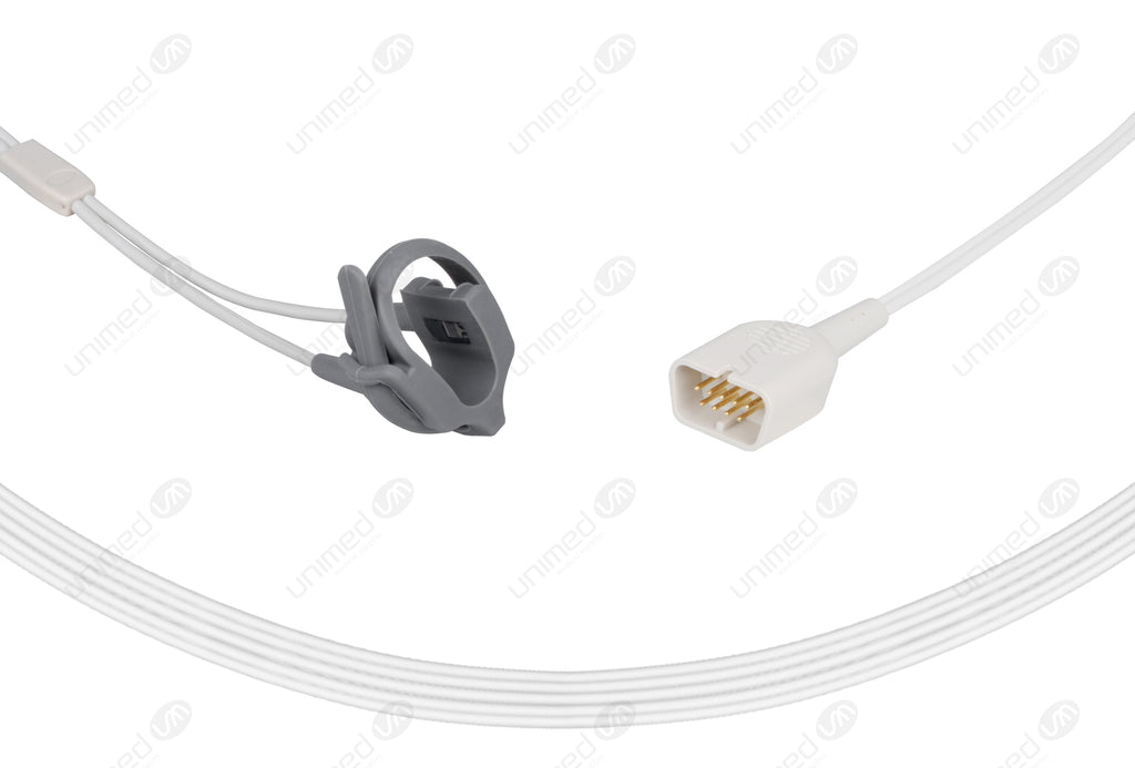 Nihon Kohden Compatible Reusable Spo2 Sensor - 9-pin