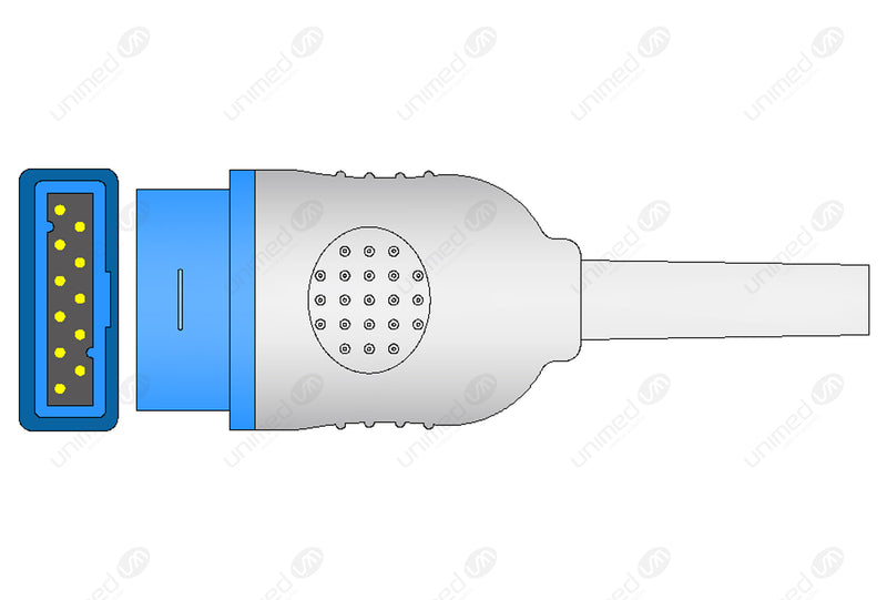 GE Datex-Ohmeda Compatible Reusable SpO2 Sensor 10ft  - Neonatal Wrap