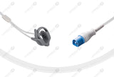 Solaris Compatible Reusable SpO2 Sensor 10ft  - Round 8-pin Connector