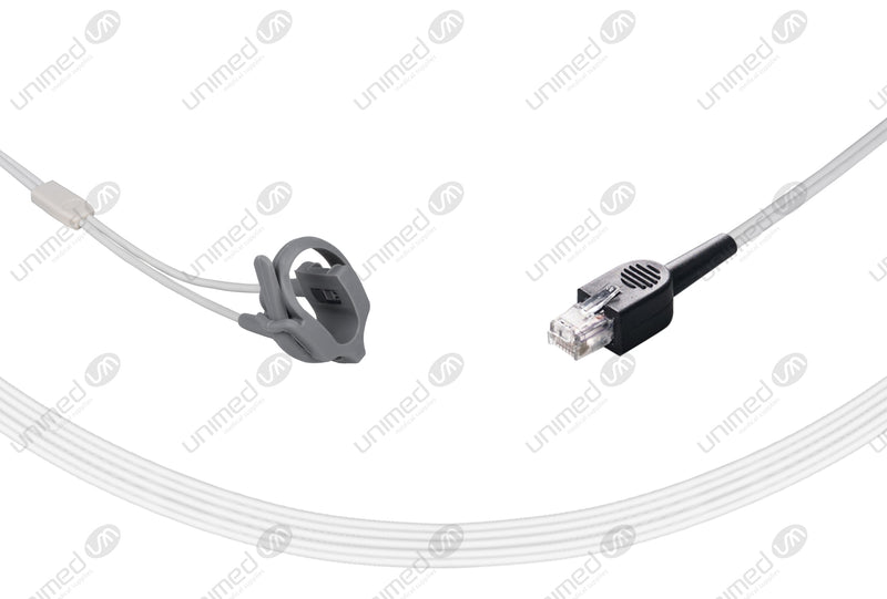 Palco Compatible Reusable SpO2 Sensor 10ft  - RJ12 6P6C Connector