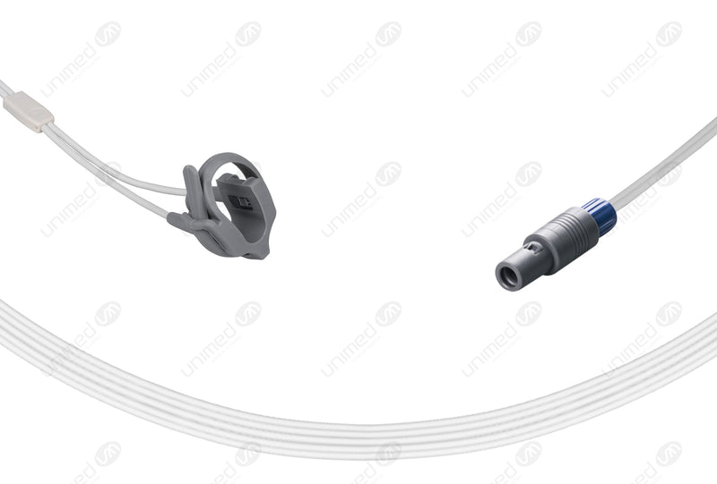 Goldway-Philips Compatible Reusable SpO2 Sensor 10ft  - 7-pin Connector
