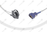 Spacelabs Compatible Reusable SpO2 Sensor 10ft  - Rectangle 10-pin Connector