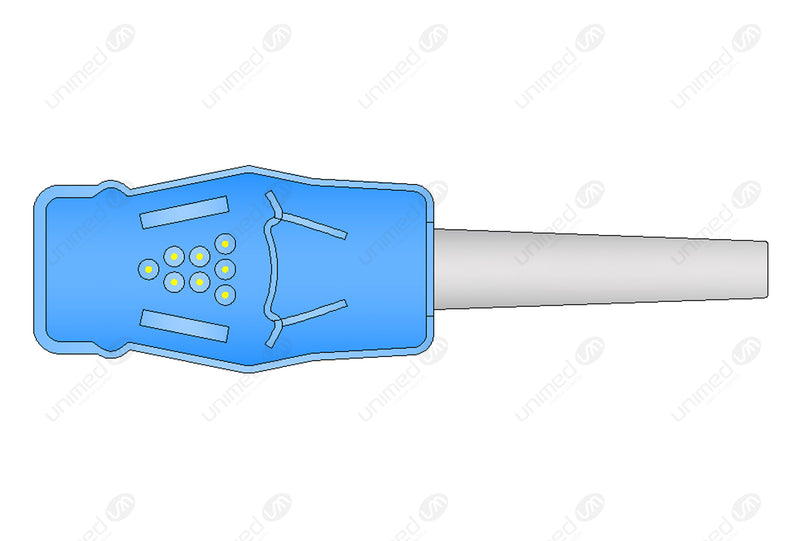 GE OxyTip+ Compatible Reusable SpO2 Sensor 3.6ft  - Adult Finger