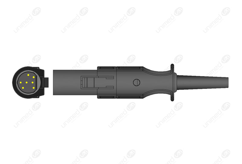 Ohmeda Compatible Reusable SpO2 Sensor 10ft  - Adult Finger