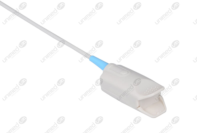 Solaris Compatible Reusable SpO2 Sensor 10ft  - Round 8-pin Connector