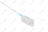 Risingmed Compatible Reusable SpO2 Sensor 10ft  - 6-pin lemo Connector