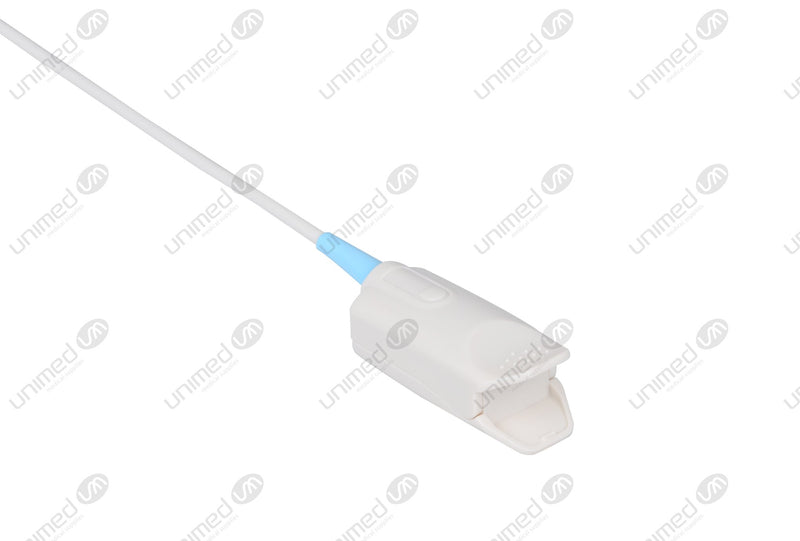 Risingmed Compatible Reusable SpO2 Sensor 10ft  - 6-pin lemo Connector