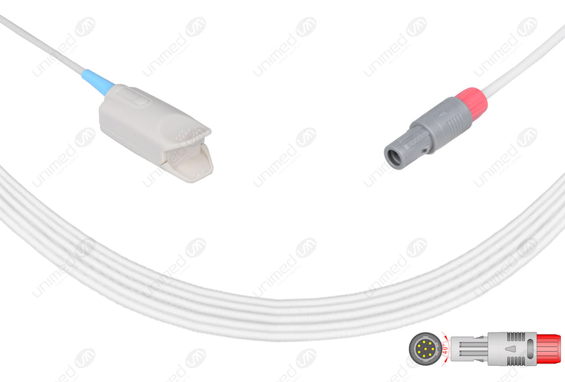 Comen Compatible Reusable Spo2 Sensors - 8-Pin Connector