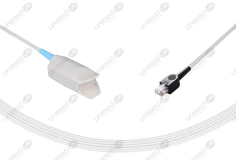 Palco Compatible Reusable SpO2 Sensor 10ft  - RJ12 6P6C Connector