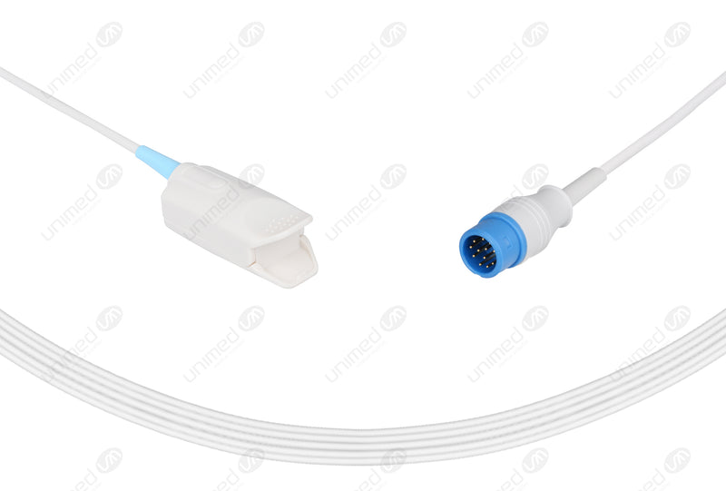 Comen-Nellcor Compatible Reusable SpO2 Sensors - Round 12-pin Connector