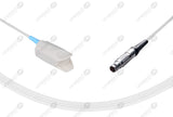 Mindray Compatible Reusable SpO2 Sensor 10ft  - 5-pin  Connector