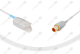 GE-Hellige Compatible Reusable SpO2 Sensors 10ft  Adult Finger