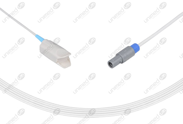 Unicare Compatible Reusable SpO2 Sensors 10ft  Adult Finger