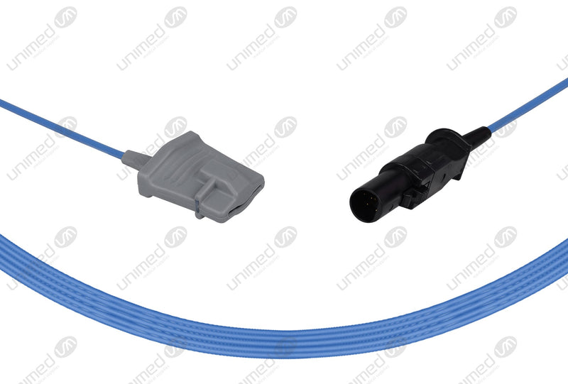 Novametrix Compatible Reusable SpO2 Sensors 10ft  Adult Soft