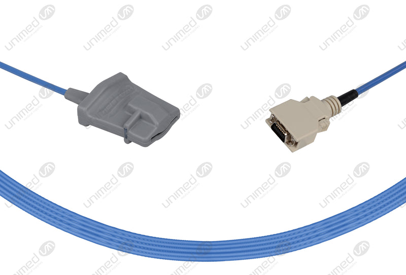 Masimo Compatible Reusable SpO2 Sensor 10ft - Rectangle 14-pin Connector